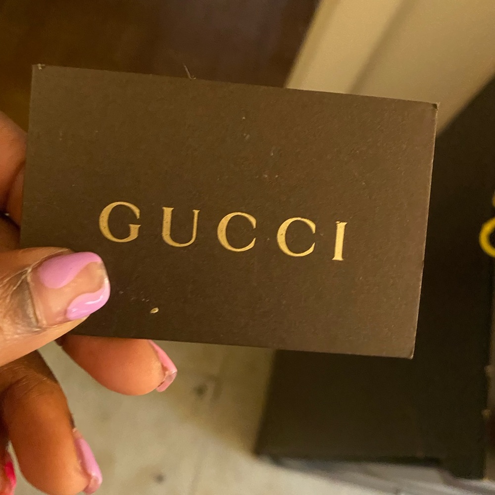 Vintage Gucci Authentication Card